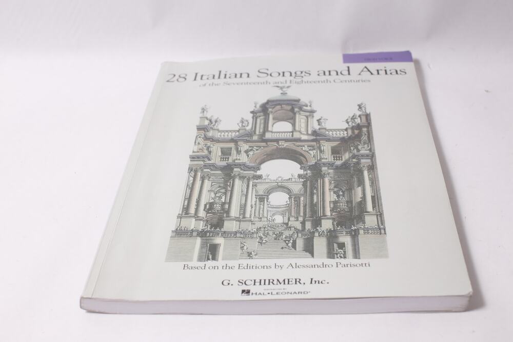 28 Italian Songs and Arias Songbook by Hal Leonard Sheet Music ~ 260812-WH 947